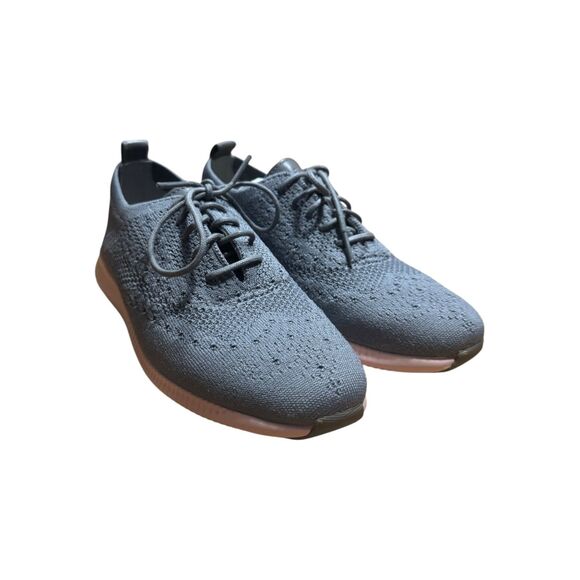 Cole Haan Grand Stichlight Wingtip Oxfords Grey Men’s Size 6B - Picture 1 of 9